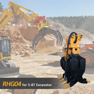 Каменный захват RHG04 для экскаватора 5-8T